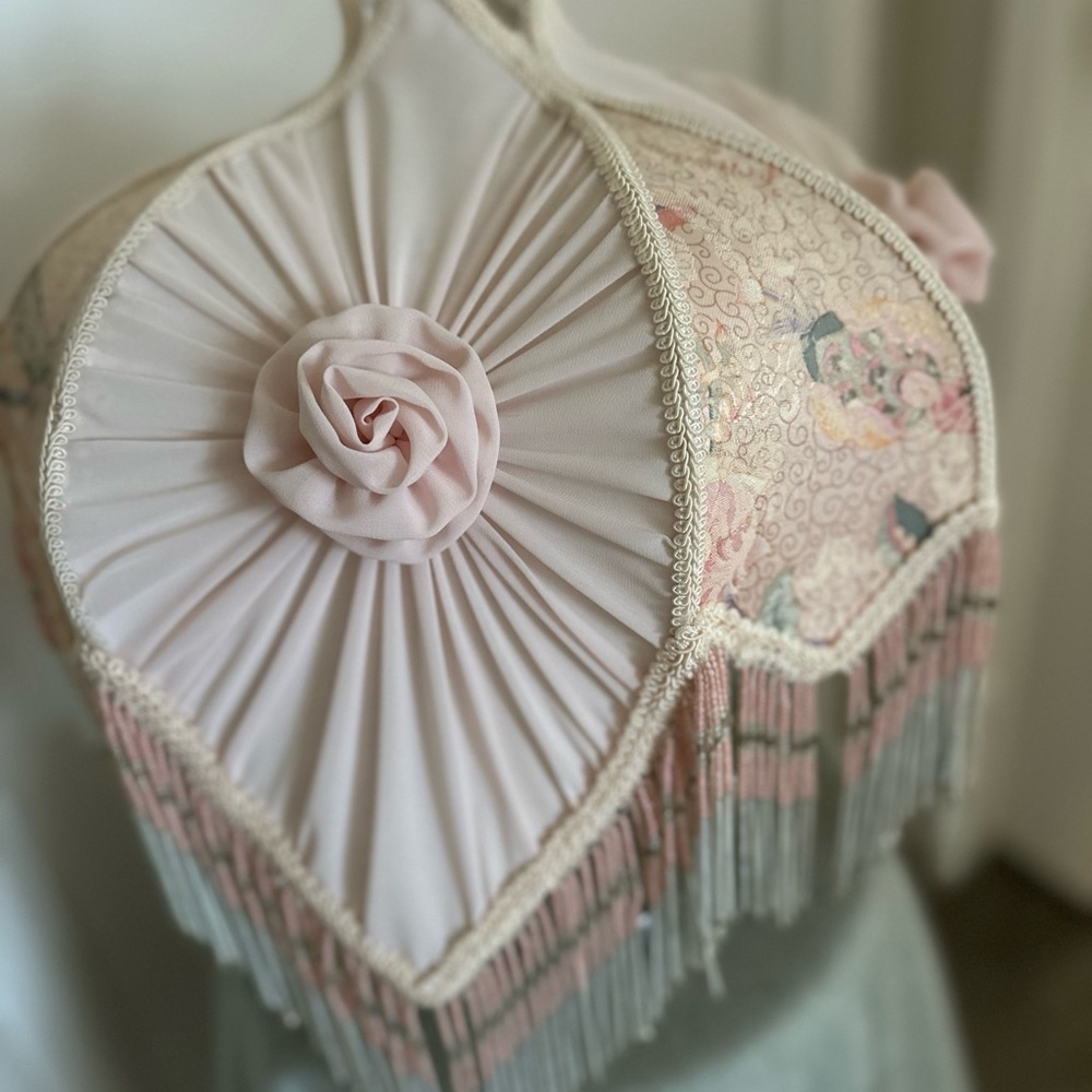 Victorian Parlor Lamp Style Lamp Shade - Picture 5 of 13